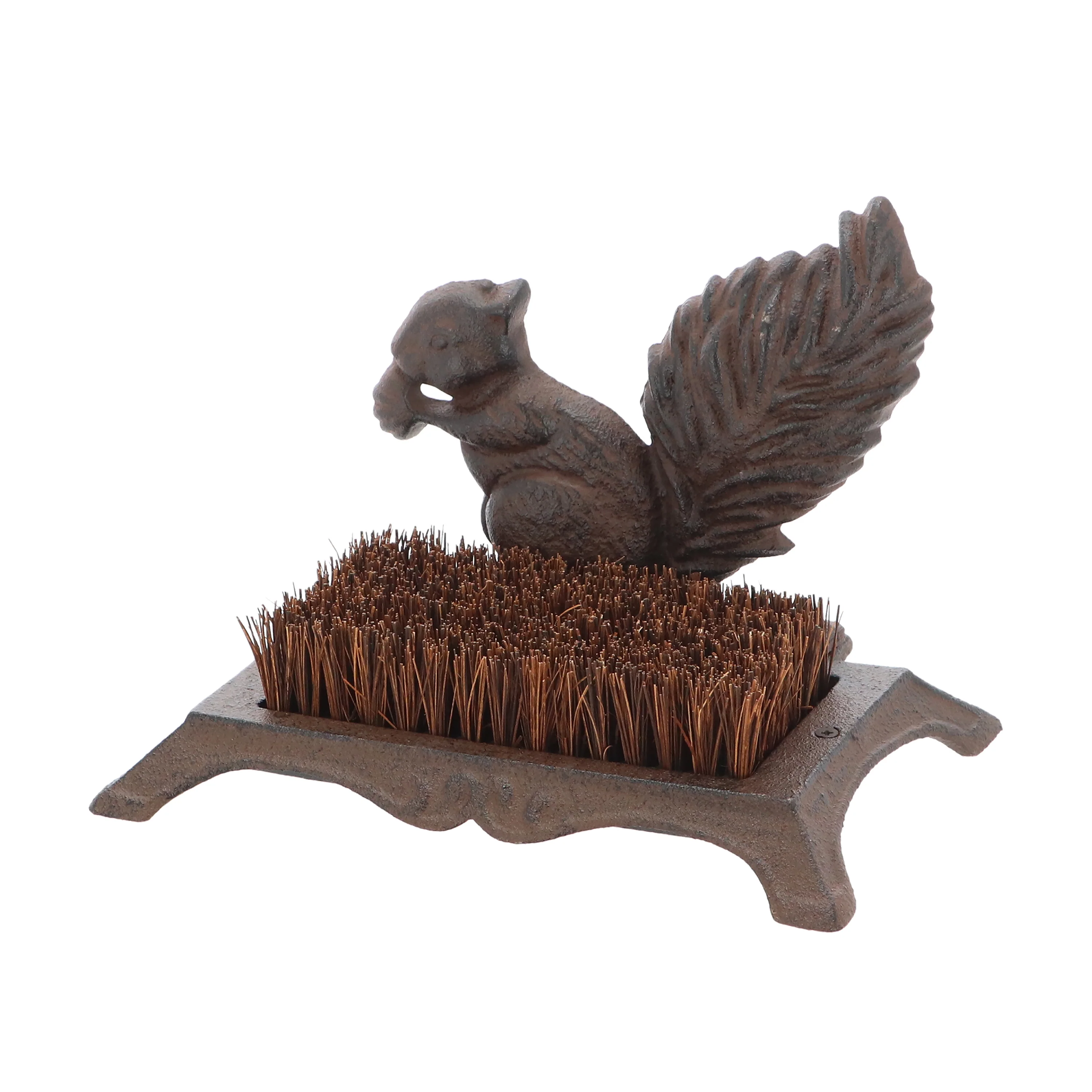 Garden Squirrel Boot Brush