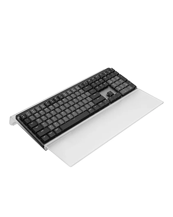 Geekria Universal Acrylic Raised Stand Palm Rest Clear - Image 2