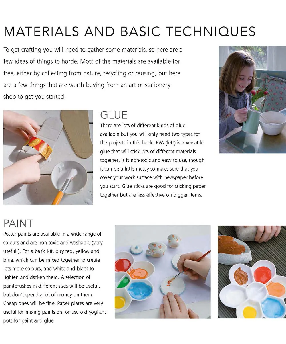 Gift Book Green Crafts for Children Paperback - Image 3