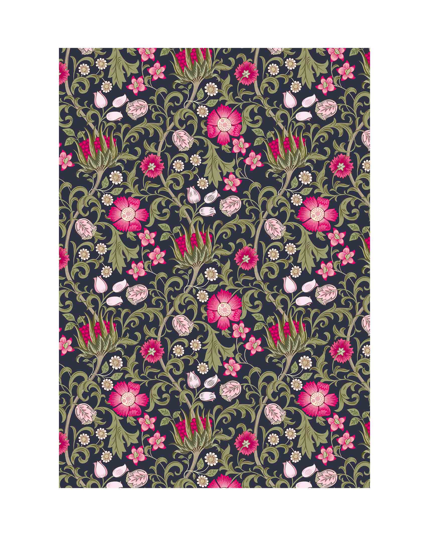 Gift Wrapping Paper Inspired Floral - Image 2
