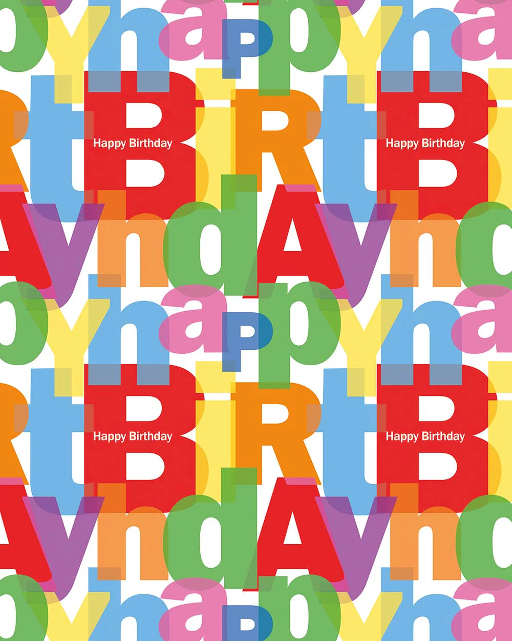 Gift Wrapping Paper Set Happy Birthday - Image 4