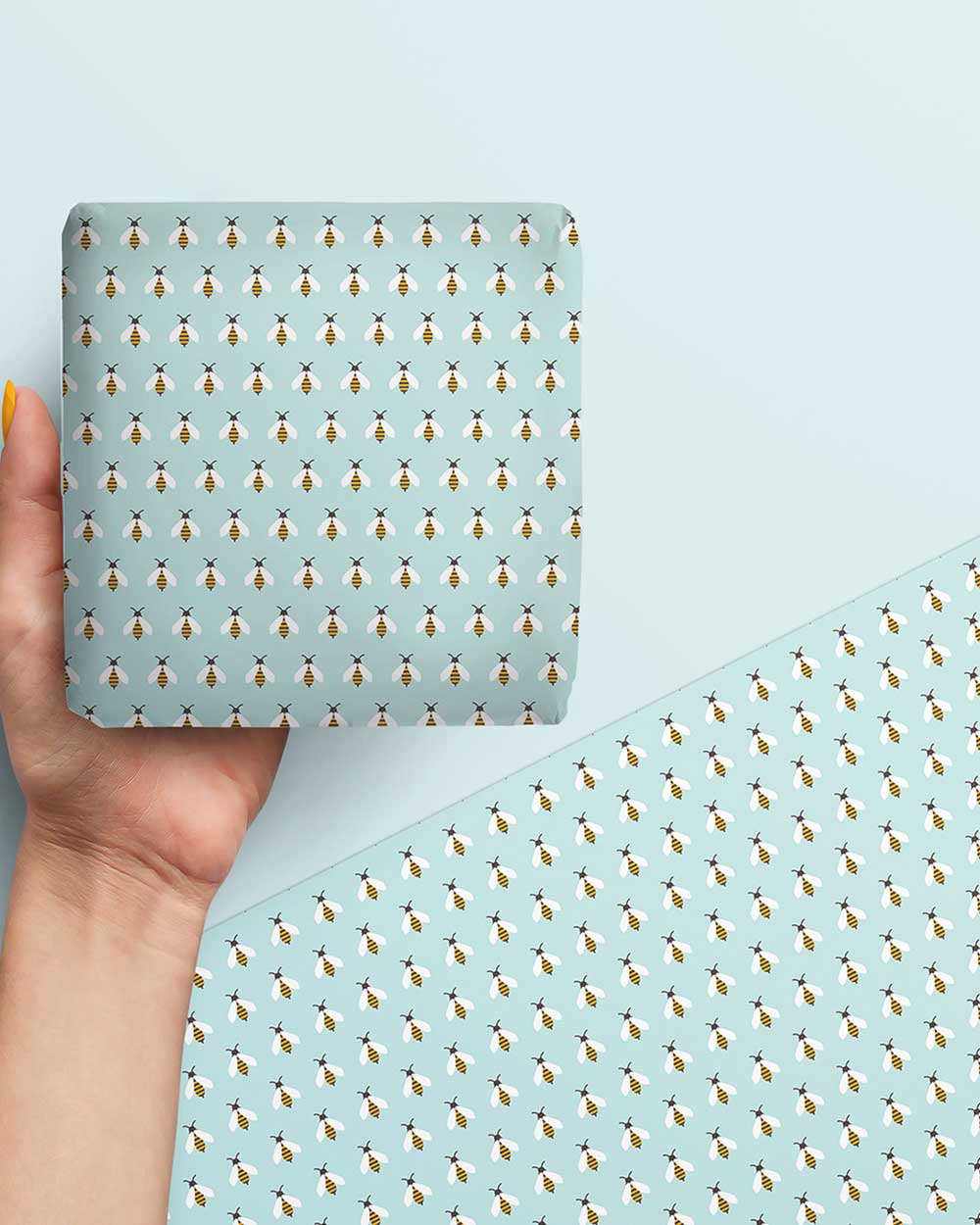 Gift Wrapping Paper Set Honey Bee - Image 3