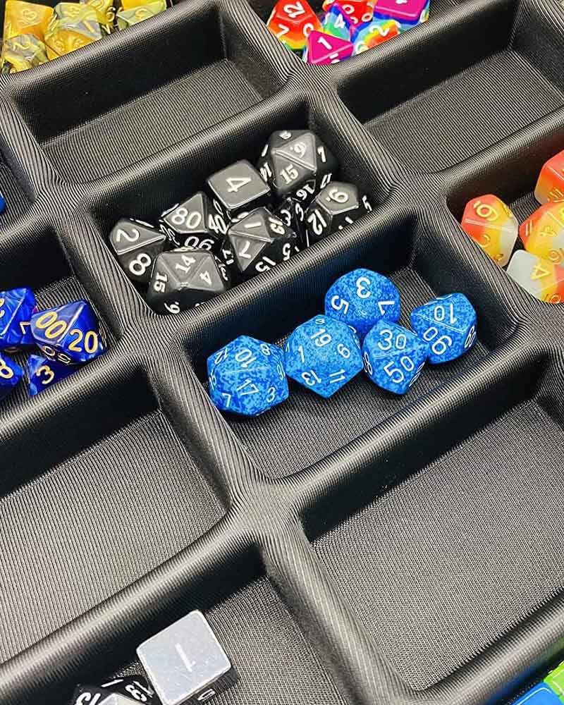 Grinning Gargoyle Dice Carry Case Organiser Black - Image 9