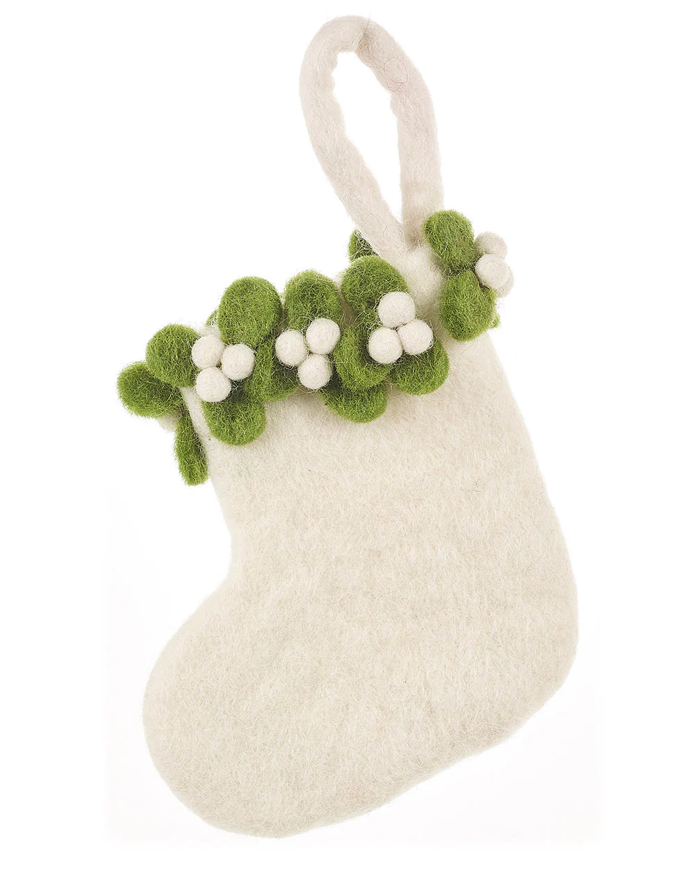 Handmade Christmas Decoration White Mistletoe - Image 3
