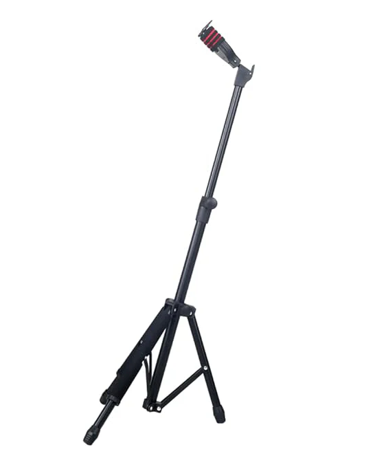 Hebikuo JA-A35 Auto Lock Upright Guitar Stand Black - Image 3
