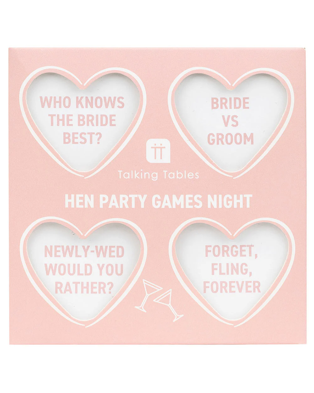 Hen Party Games 4 Games in 1 Box