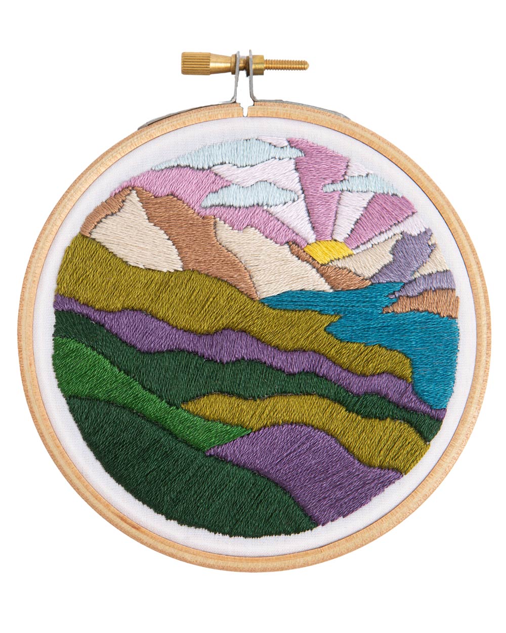 Highland Hike Mini Embroidery Kit Craft - Image 2