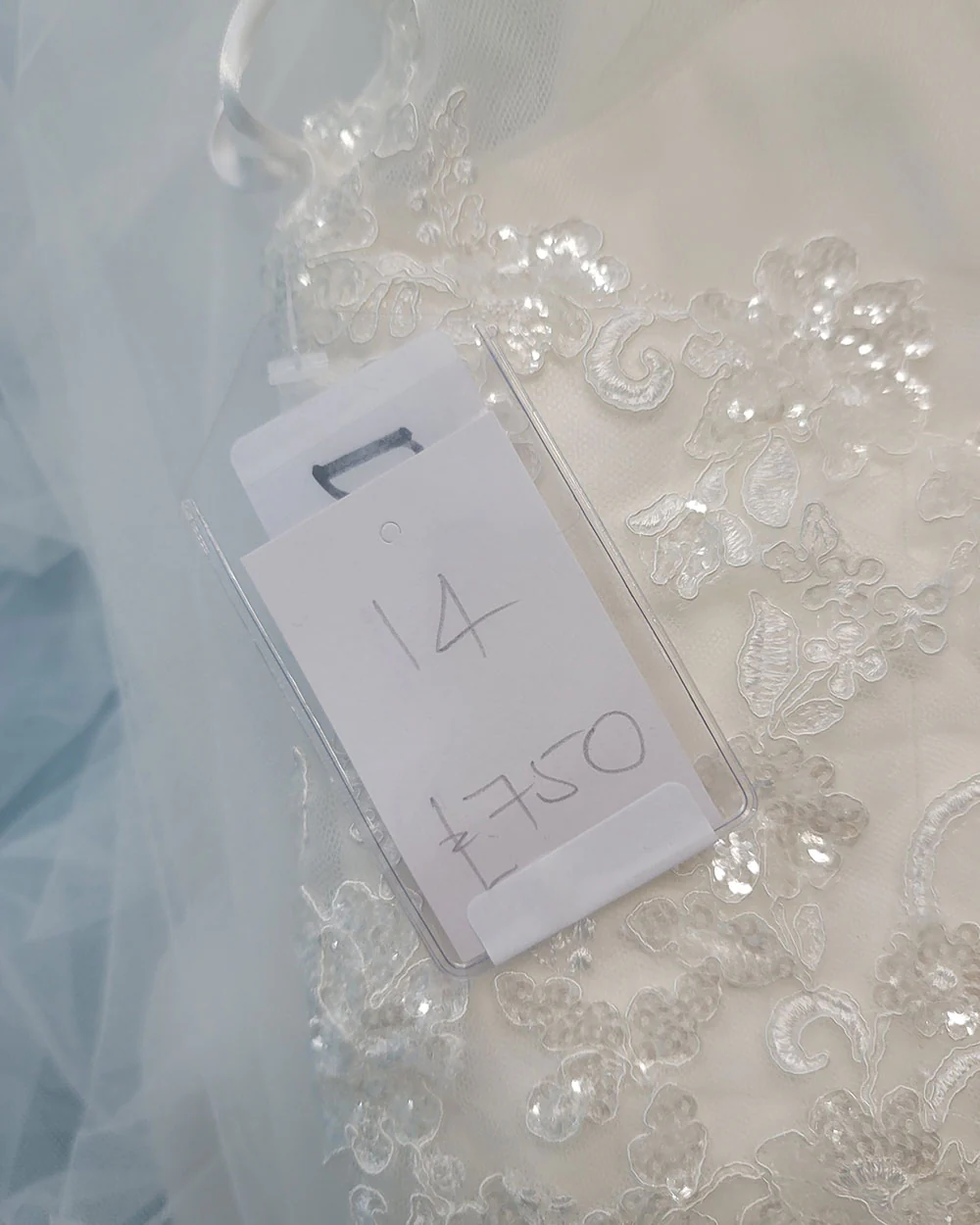 Hilary Morgan White A Line Wedding Dress Size 14-16 - Image 13