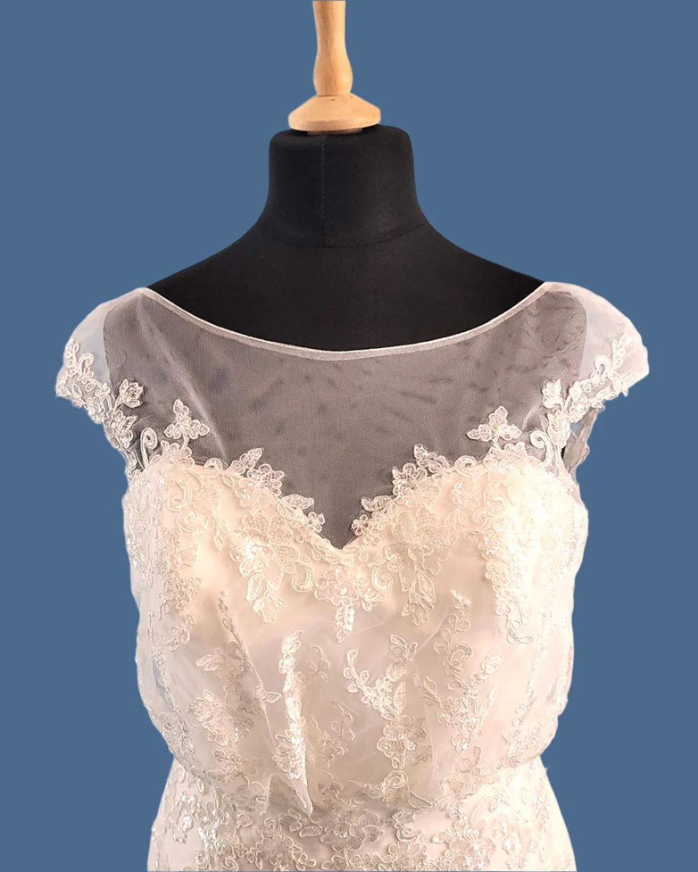Hilary Morgan White A Line Wedding Dress Size 14-16 - Image 3