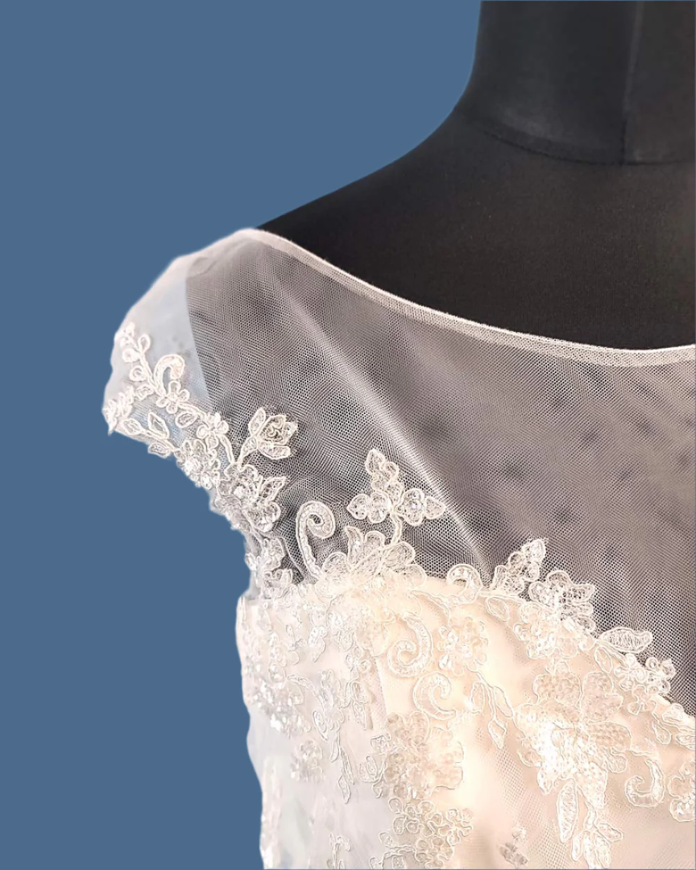 Hilary Morgan White A Line Wedding Dress Size 14-16 - Image 5