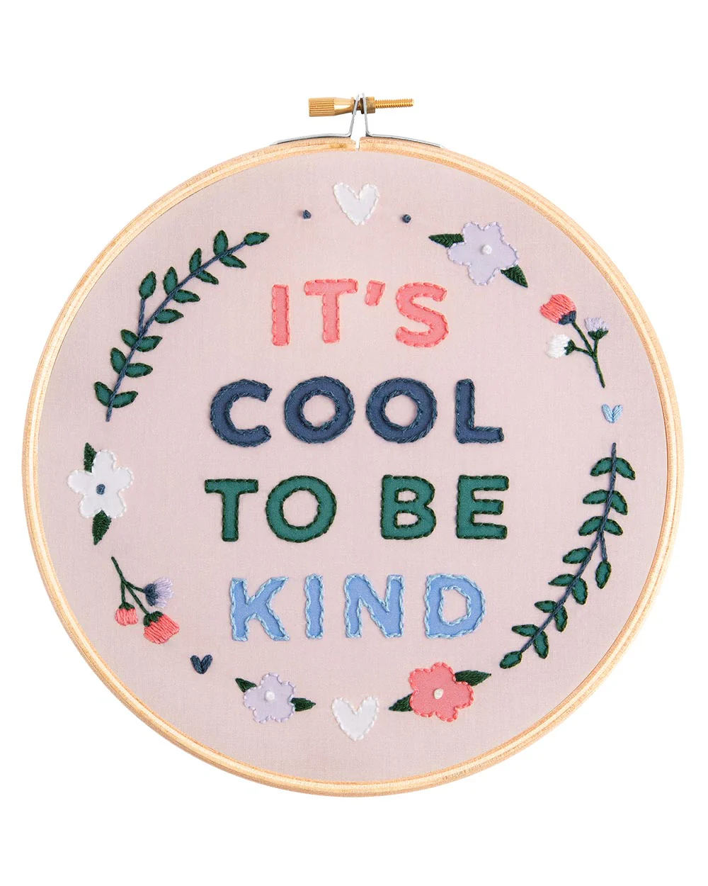 It's Cool To Be Kind Embroidery Kit - Image 3