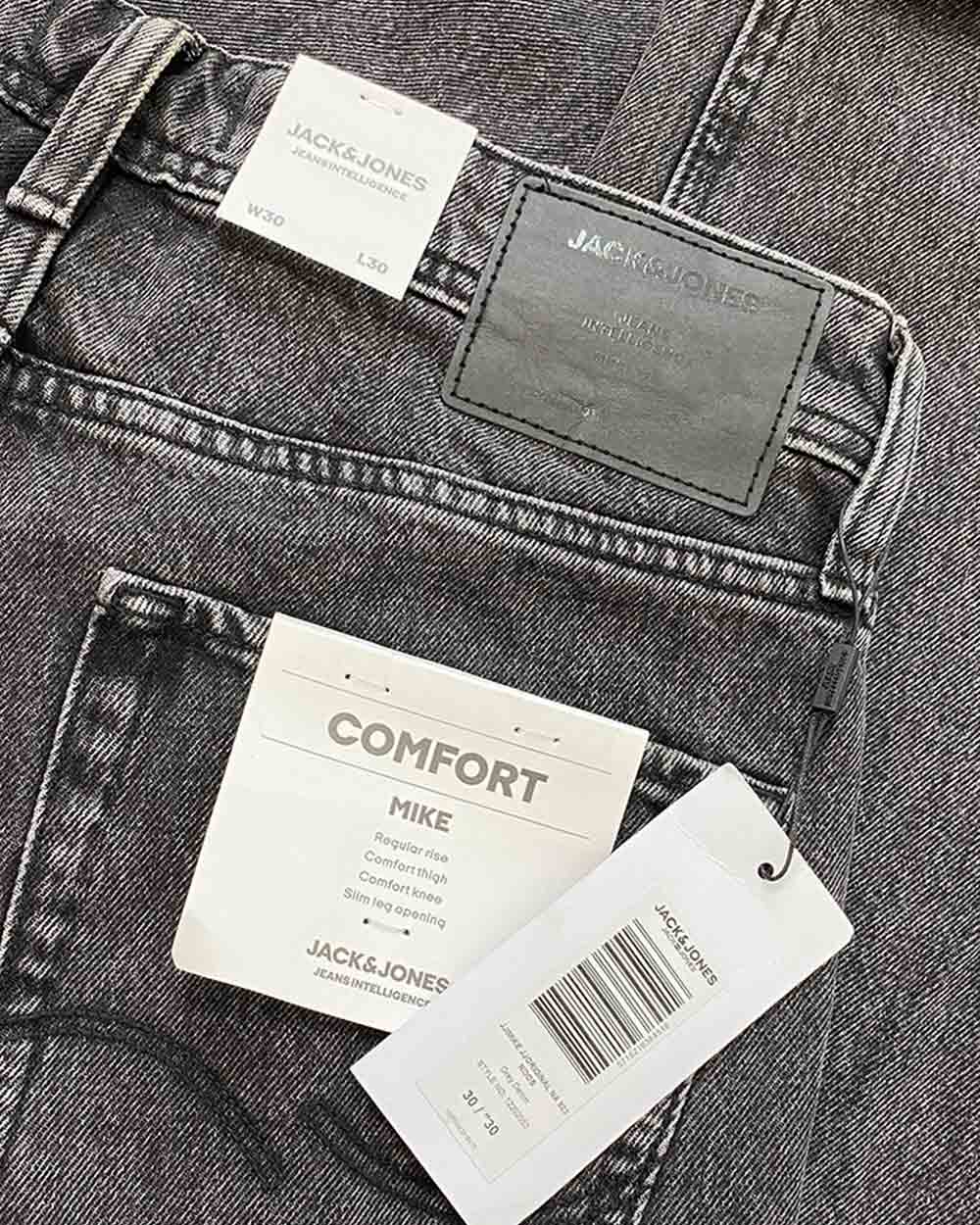 Jack & Jones Grey Jeans W30 L30 - Image 3