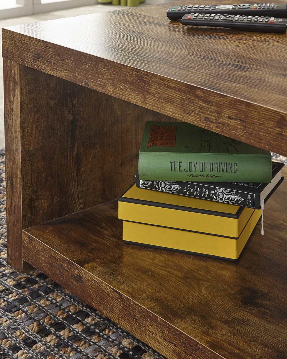 Jakarta Coffee Table With Shelf Mango Wood Effect - Image 3