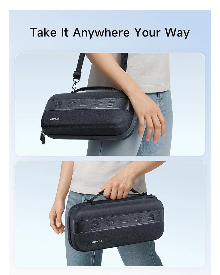 JSAUX Carry Case hard Shell  for Nintendo Switch 2 Black - Image 3