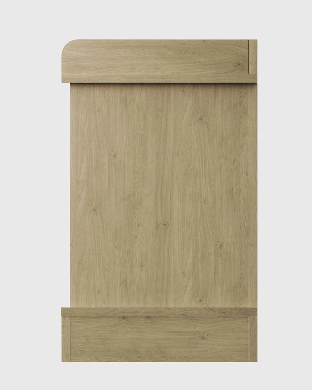 Kempton Shoe Bench With Seat Oak Effect - Image 3