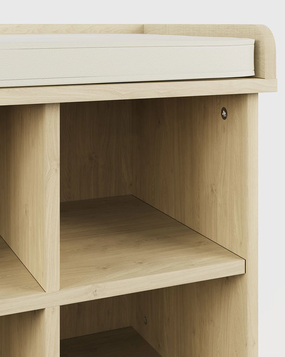 Kempton Shoe Bench With Seat Oak Effect - Image 5