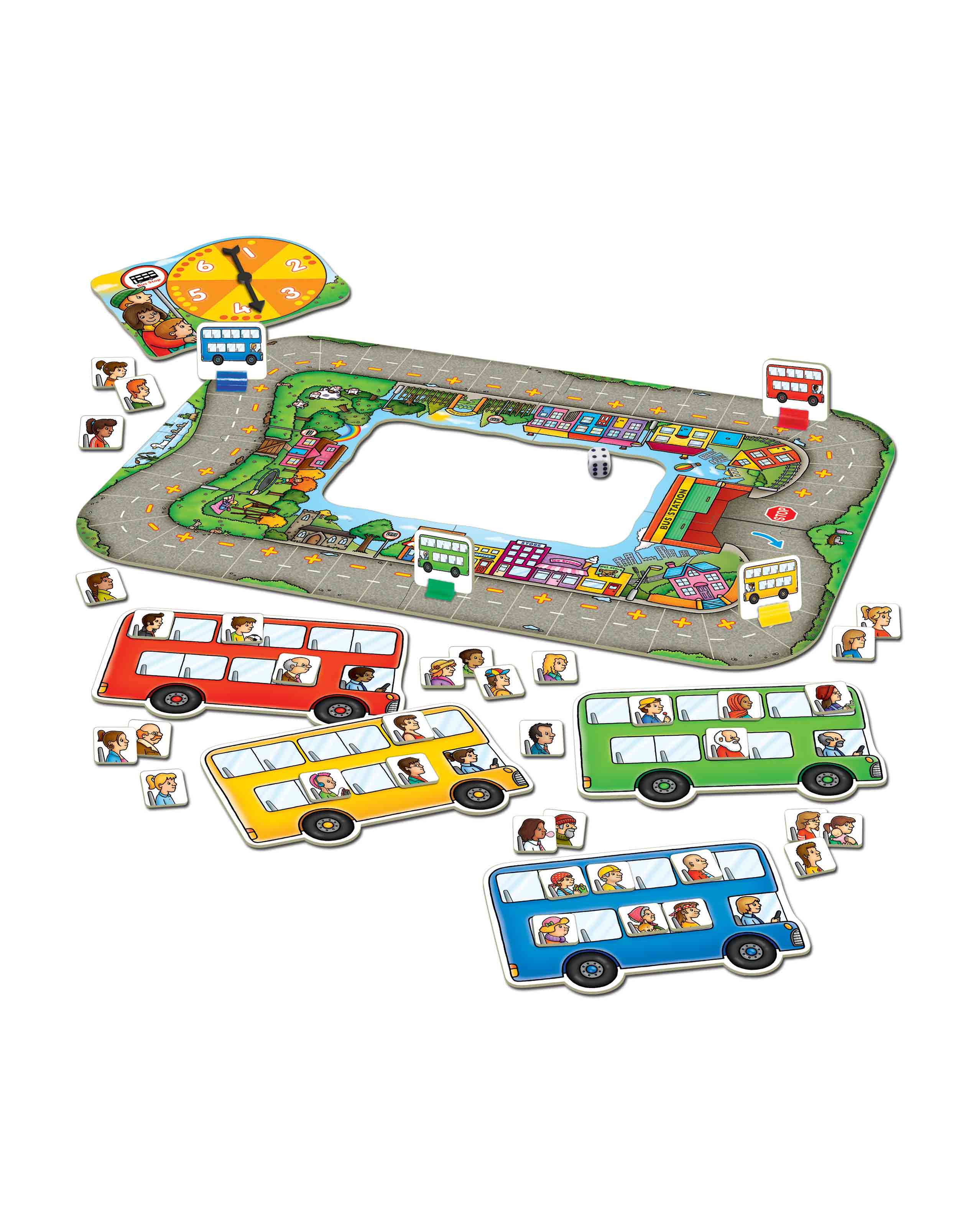 Kids Bus Stop Counting Game Age 4+ - Image 3
