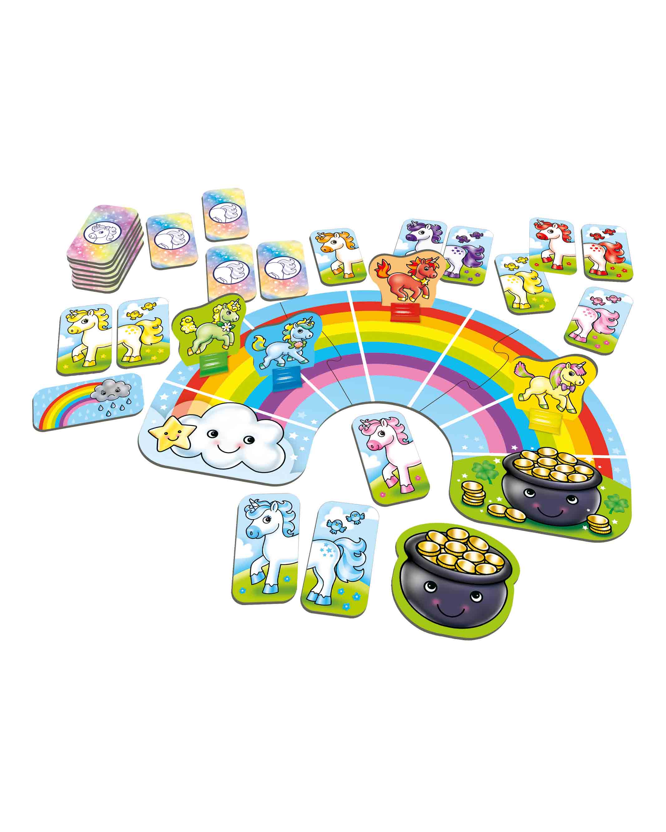 Kids Rainbow Unicorn Matching Card Game Age 3+ - Image 3