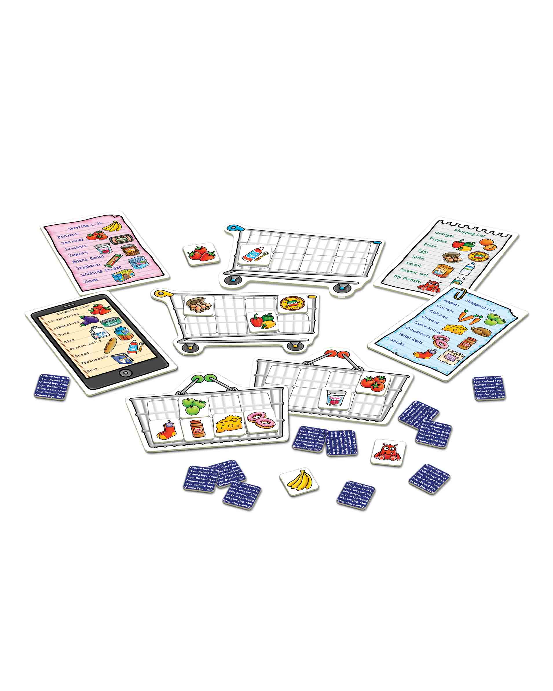 Kids Shopping List Lotto Board Game Age 3+ - Image 3