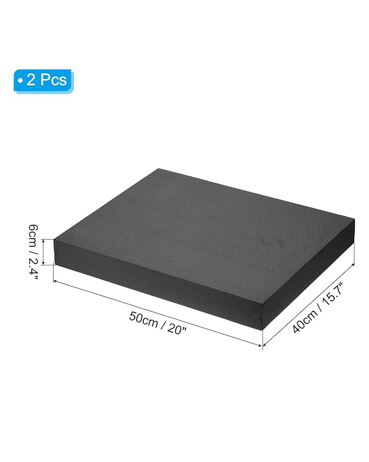 Knee Pad for Fitness Non-Slip TPE Foam Pad Cushion Black 2 - Image 4