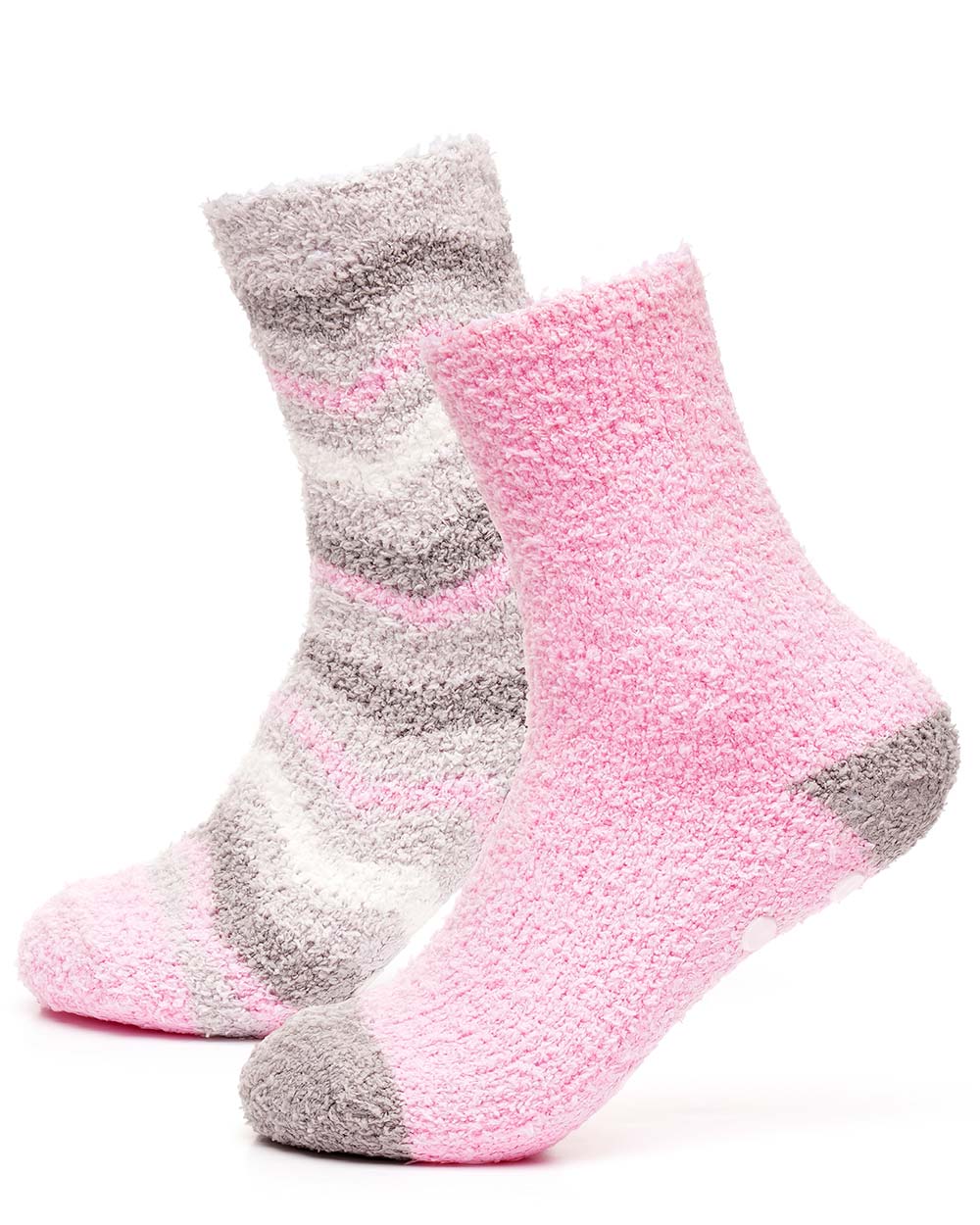 Ladies Fluffy Slipper Socks UK 4-8 - Image 2