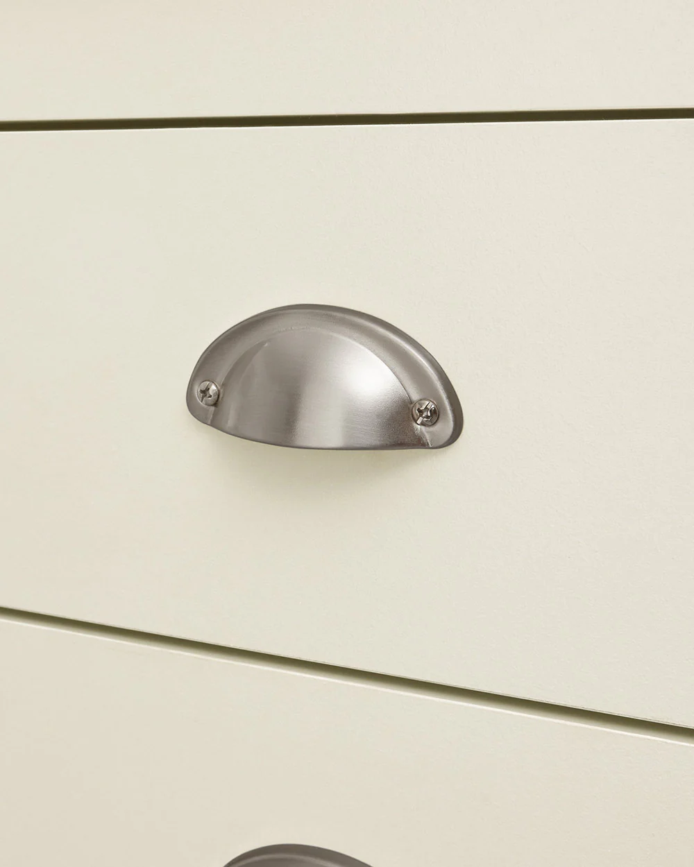 Lancaster 2 Door 1 Drawer Shoe Cabinet Cream - Image 7