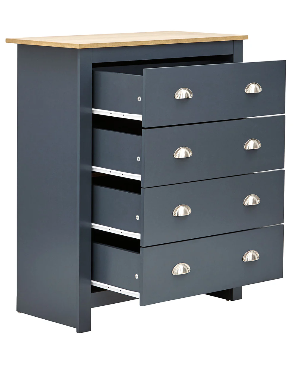 Lancaster 3 Piece Bedroom Furniture Set Slate Blue - Image 18