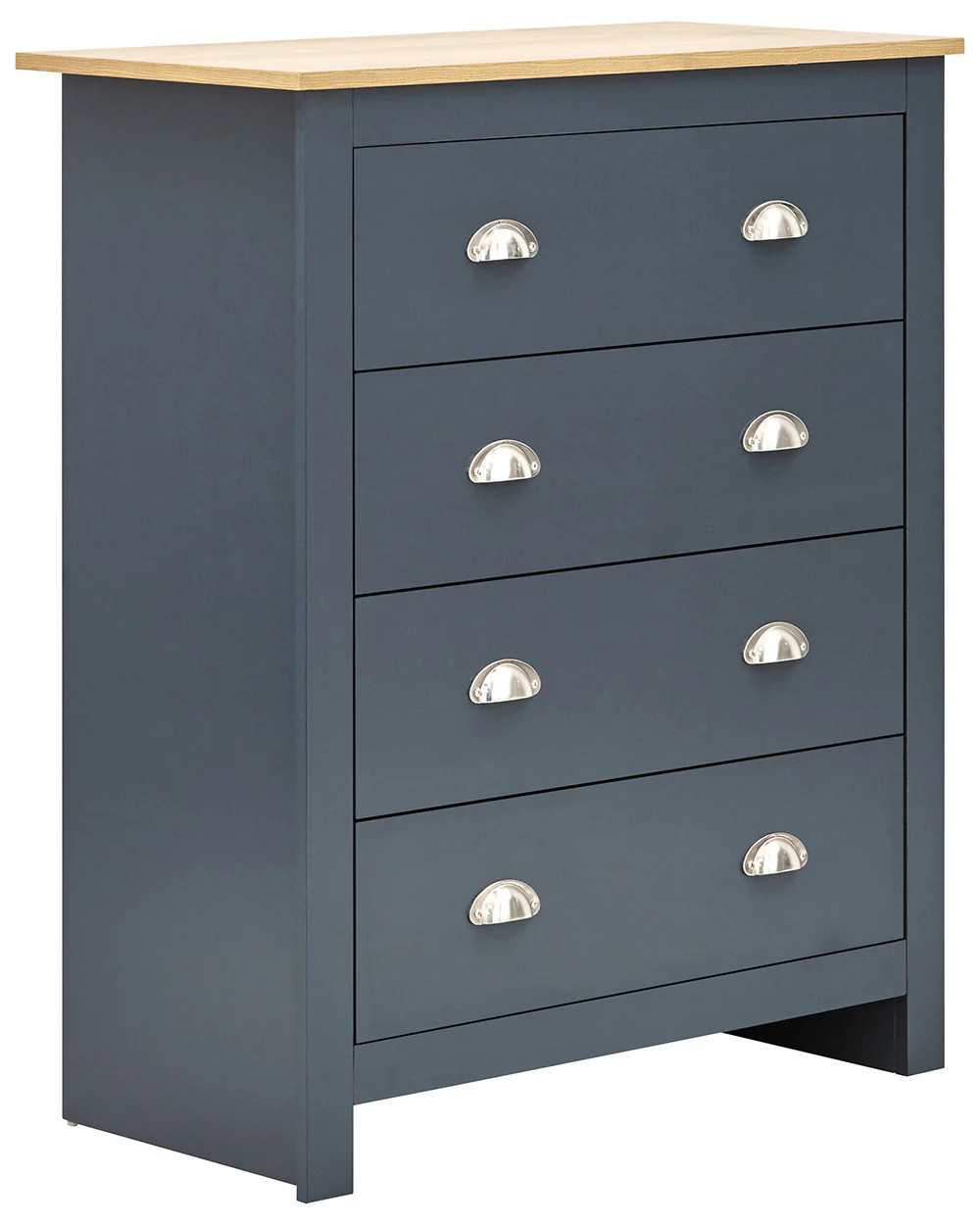 Lancaster 4 Piece Bedroom Furniture Set Slate Blue - Image 10