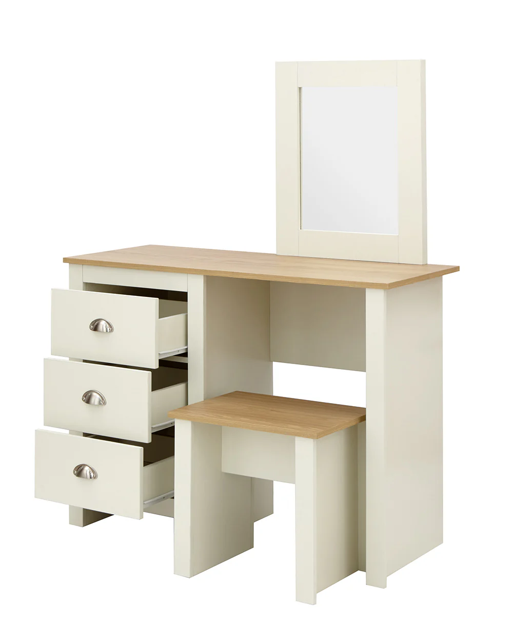 Lancaster Dressing Table Set Cream - Image 9