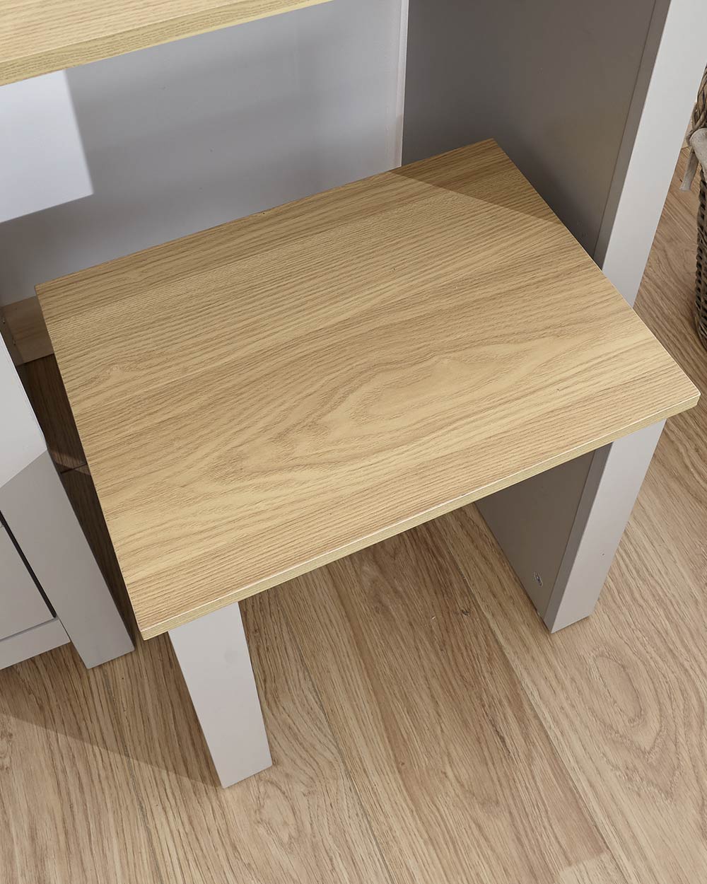 Lancaster Dressing Table Set Grey - Image 9