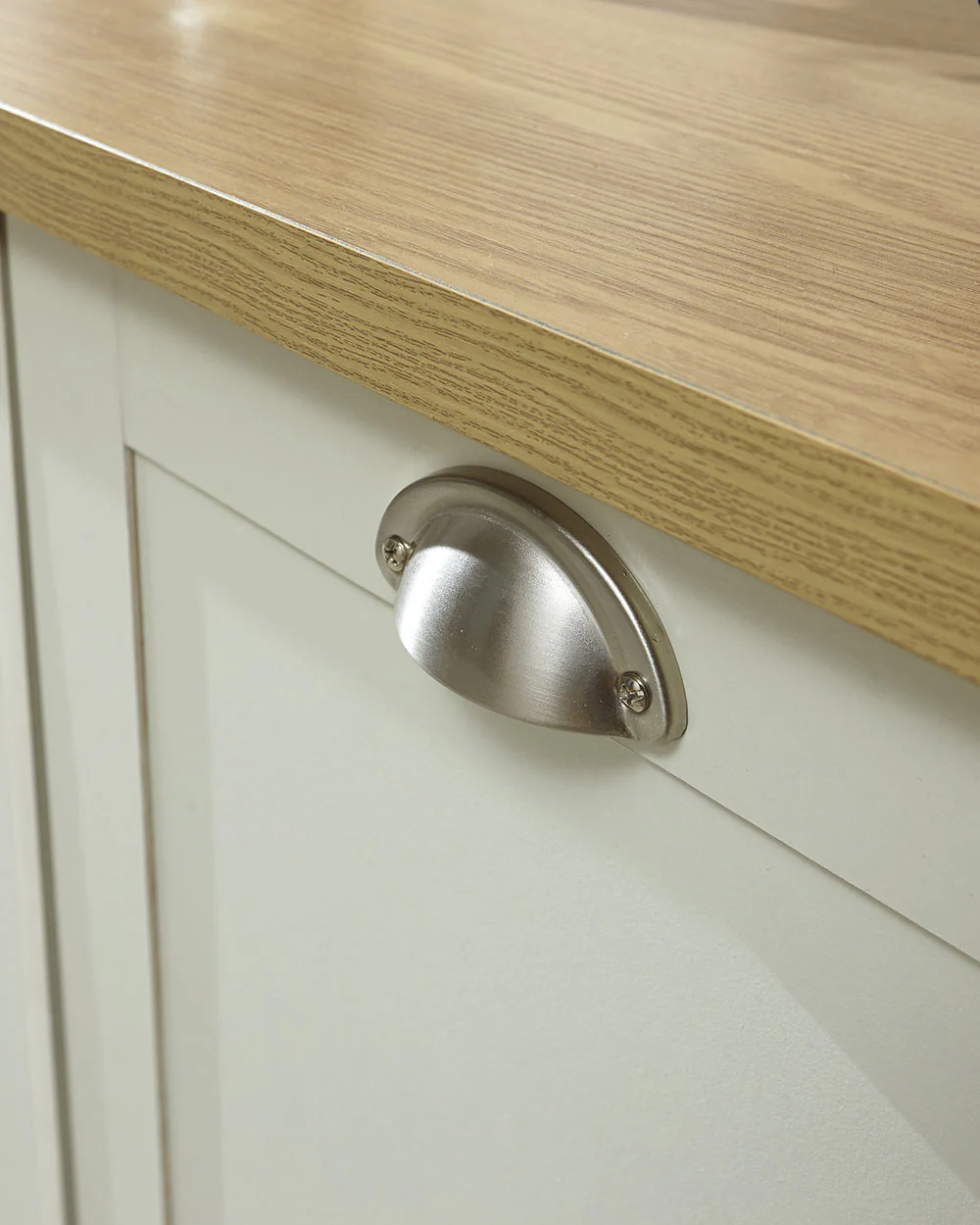 Lancaster Shoe Storage Cabinet Cream - Image 5
