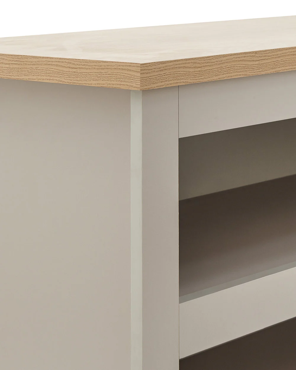 Lancaster Simple Shoe Bench Grey - Image 4