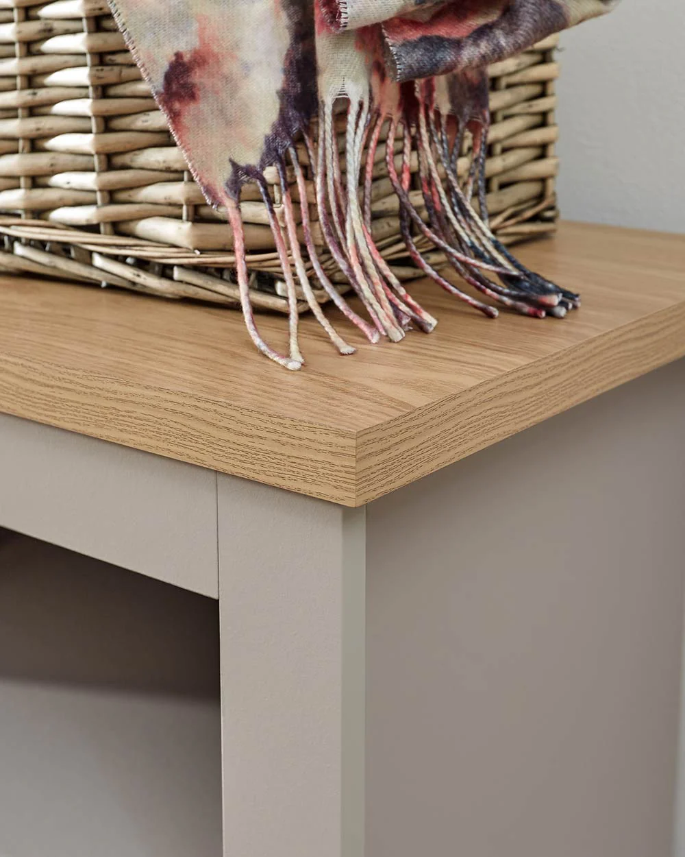 Lancaster Simple Shoe Bench Grey - Image 5