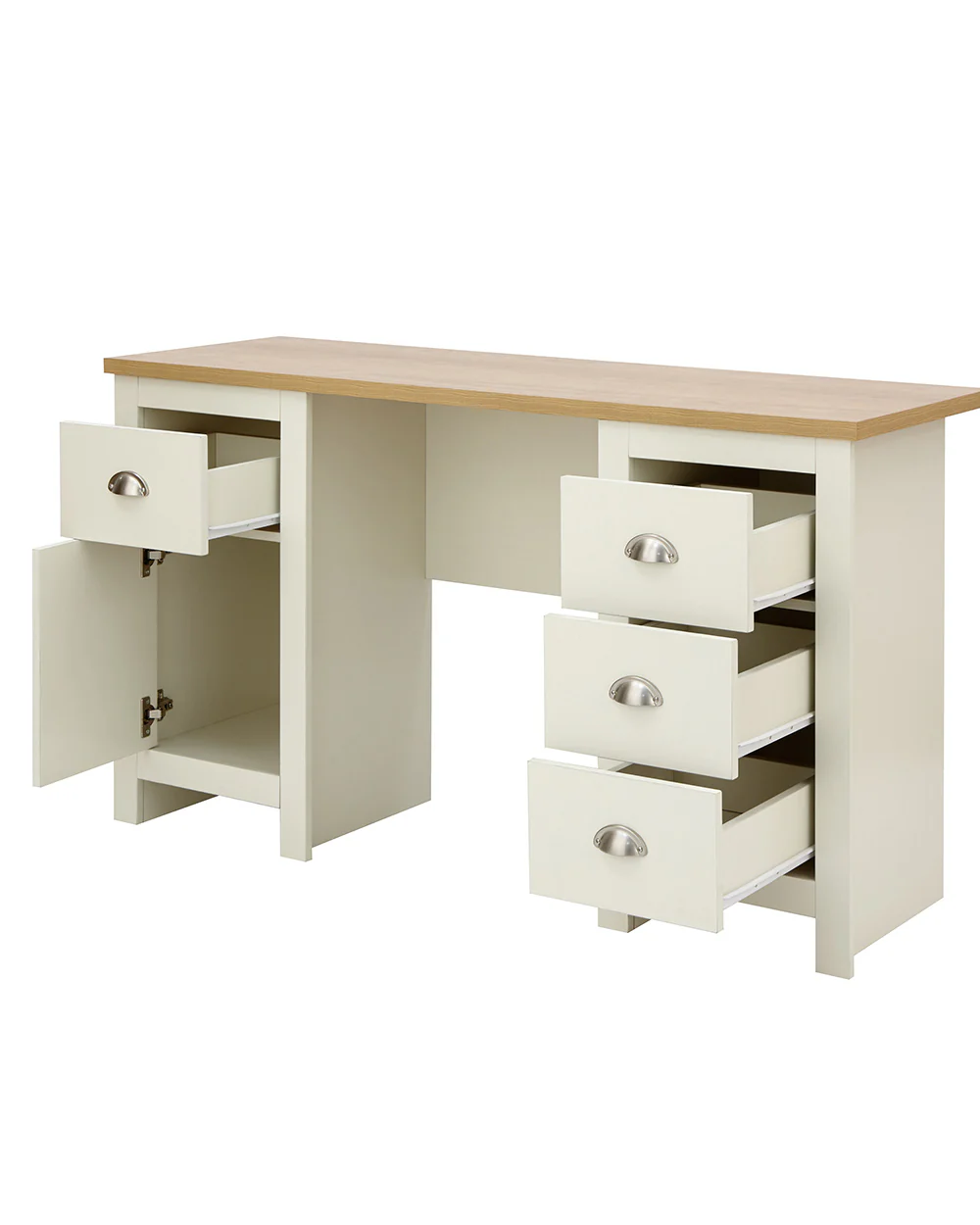 Lancaster Study Desk Cream Home Office - Image 7