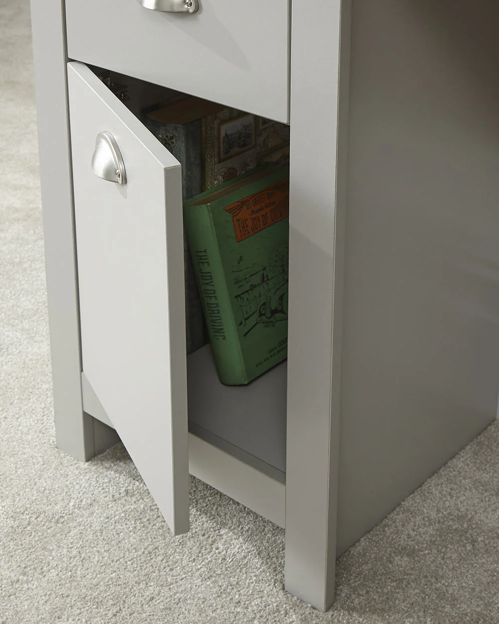 Lancaster Study Desk Grey Home Office - Image 6