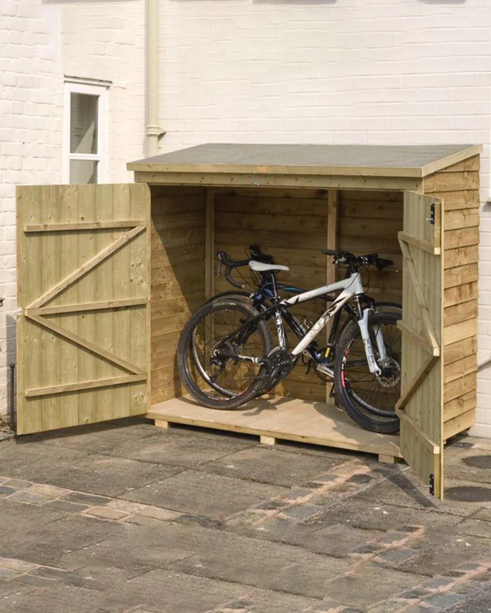 Large Garden Bike Shed Storage 10 Year Guarantee  6' x 3'