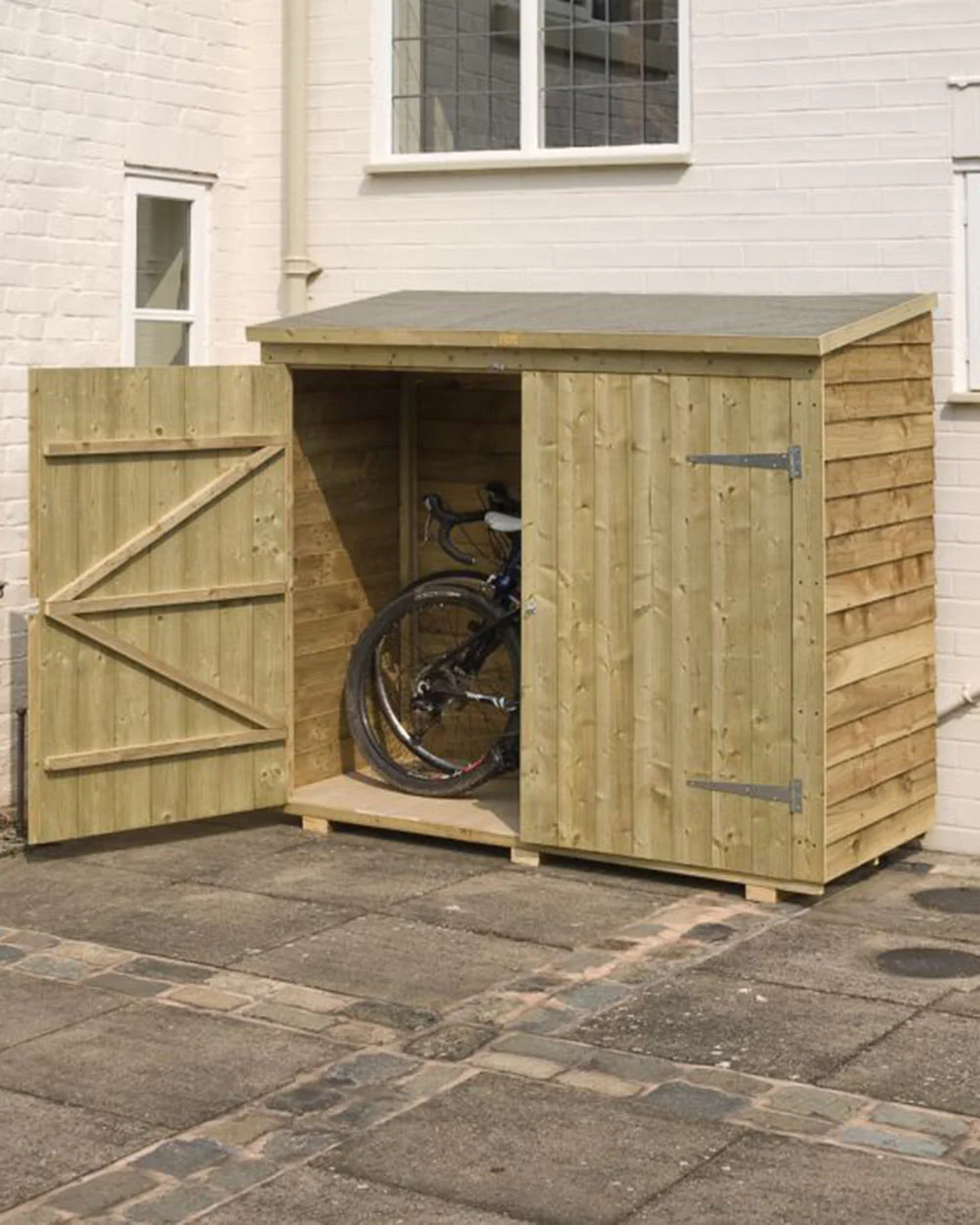 Large Garden Bike Shed Storage 10 Year Guarantee  6' x 3' - Image 2