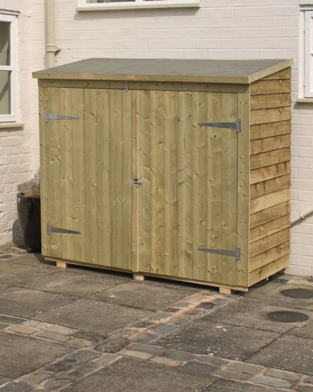 Large Garden Bike Shed Storage 10 Year Guarantee  6' x 3' - Image 3