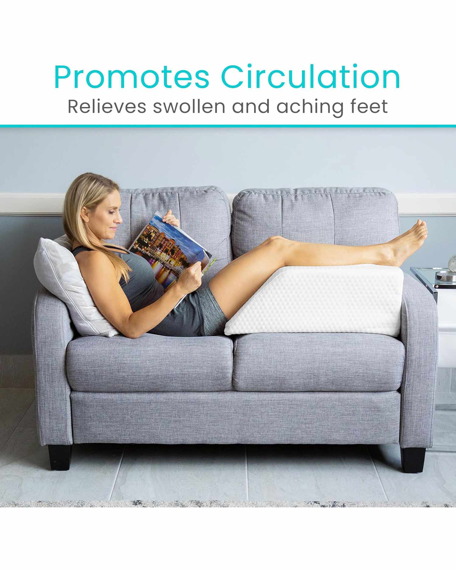 Leg Elevation Pillow Support Cushion White - Image 8
