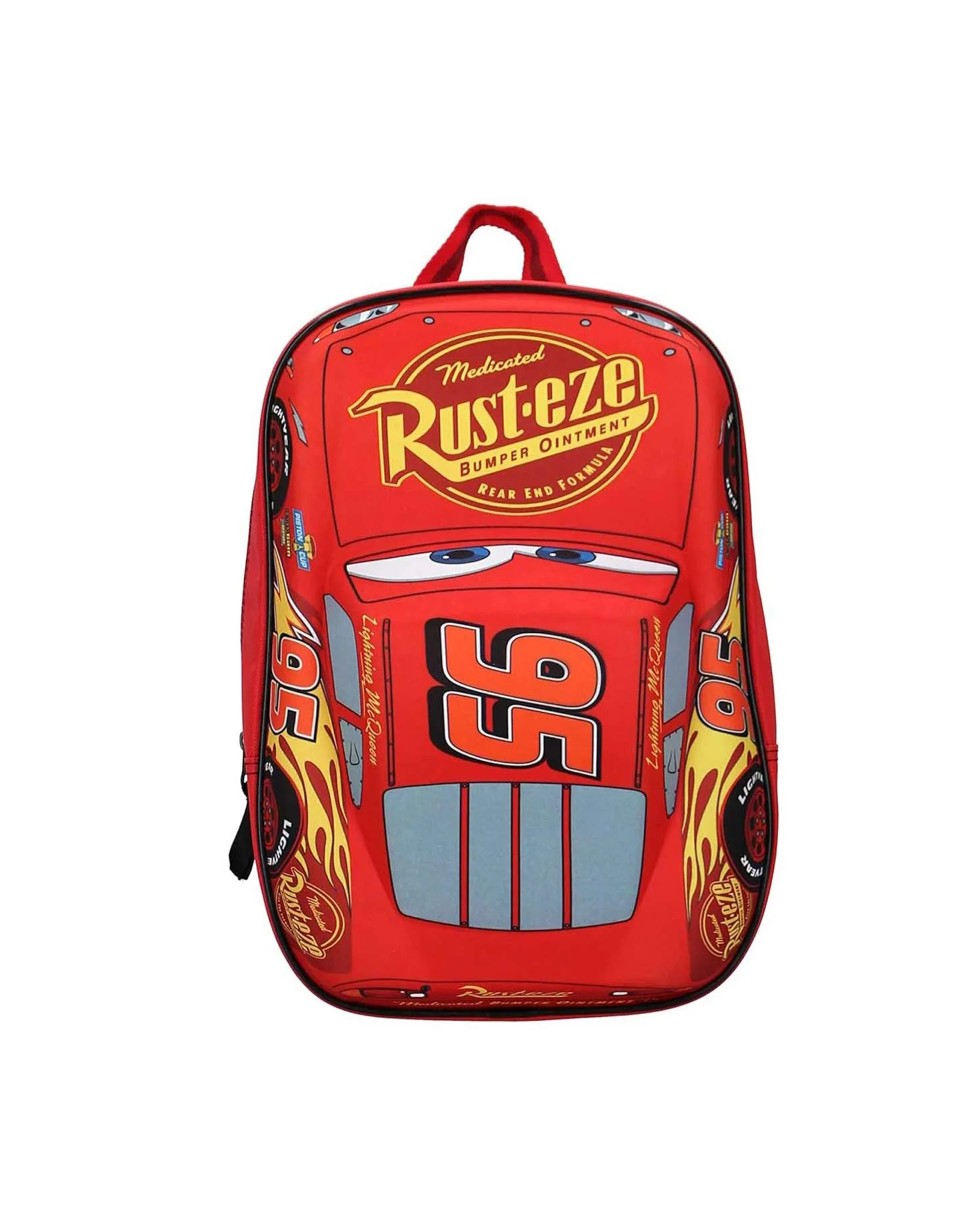Lightning McQueen 3D Effect Backpack  Lunch Box - Image 2