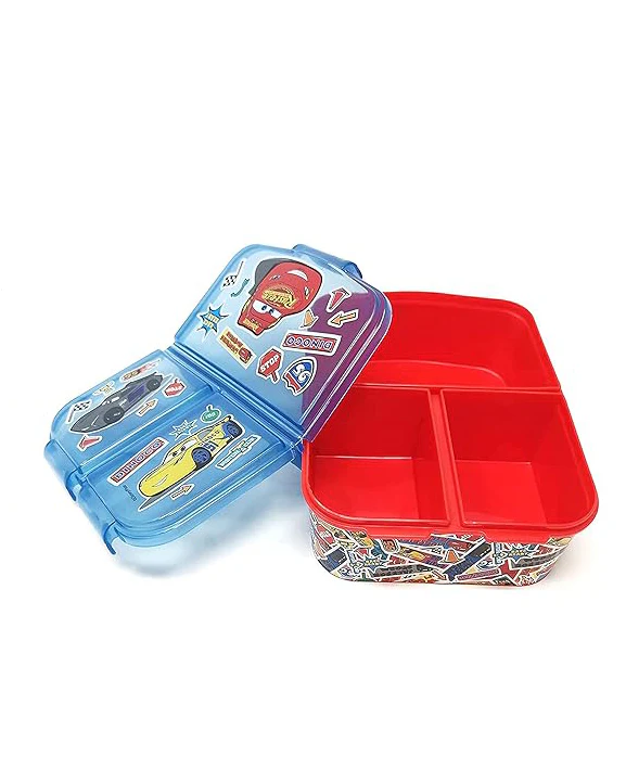 Lightning McQueen 3D Effect Backpack  Lunch Box - Image 5