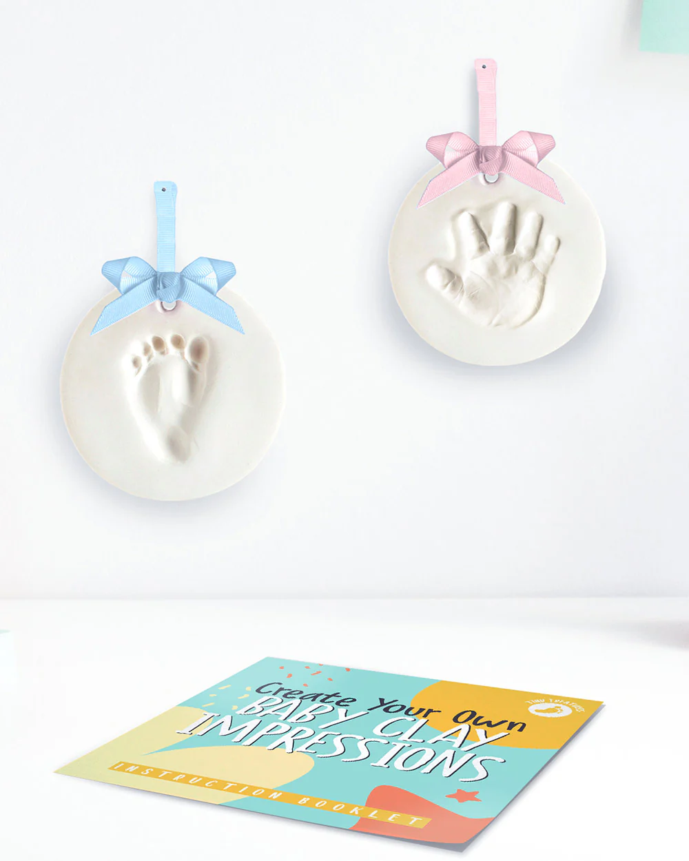 Make Your Own Baby Clay Impressions 3D Keepsake - Image 3