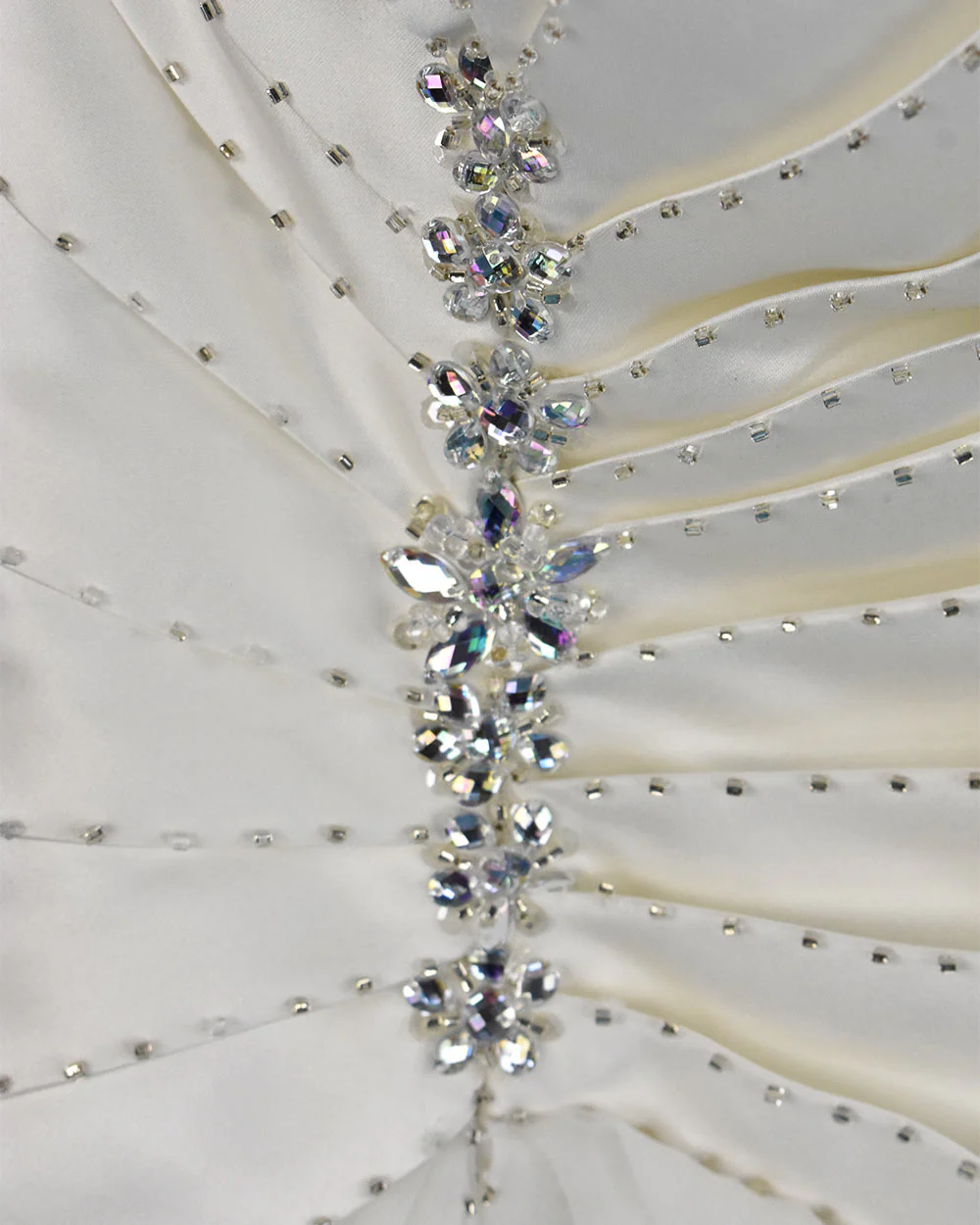 Mark Lesley Ivory Strapless Princess Wedding Dress Size 14 - Image 5