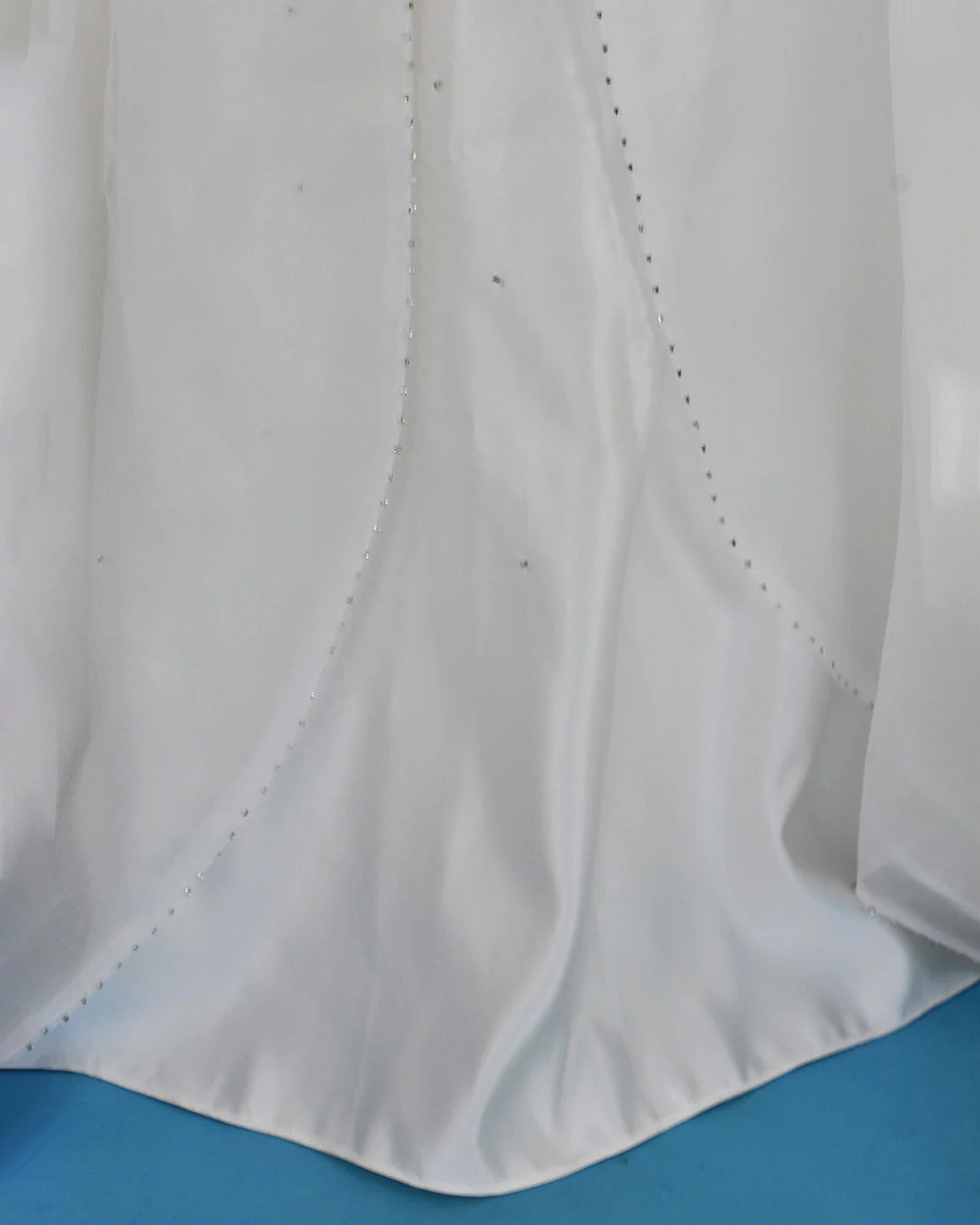 Mark Lesley Ivory Strapless Princess Wedding Dress Size 14 - Image 6