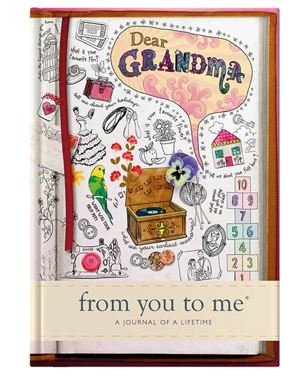 Memory Book Dear Grandma Keepsake Sketch Collection - Image 4