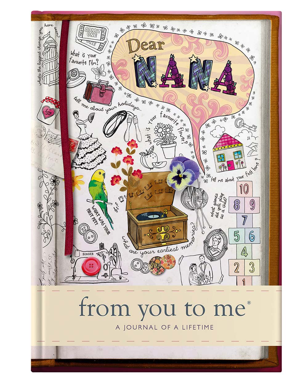 Memory Book Dear Nana Keepsake Sketch Collection - Image 2