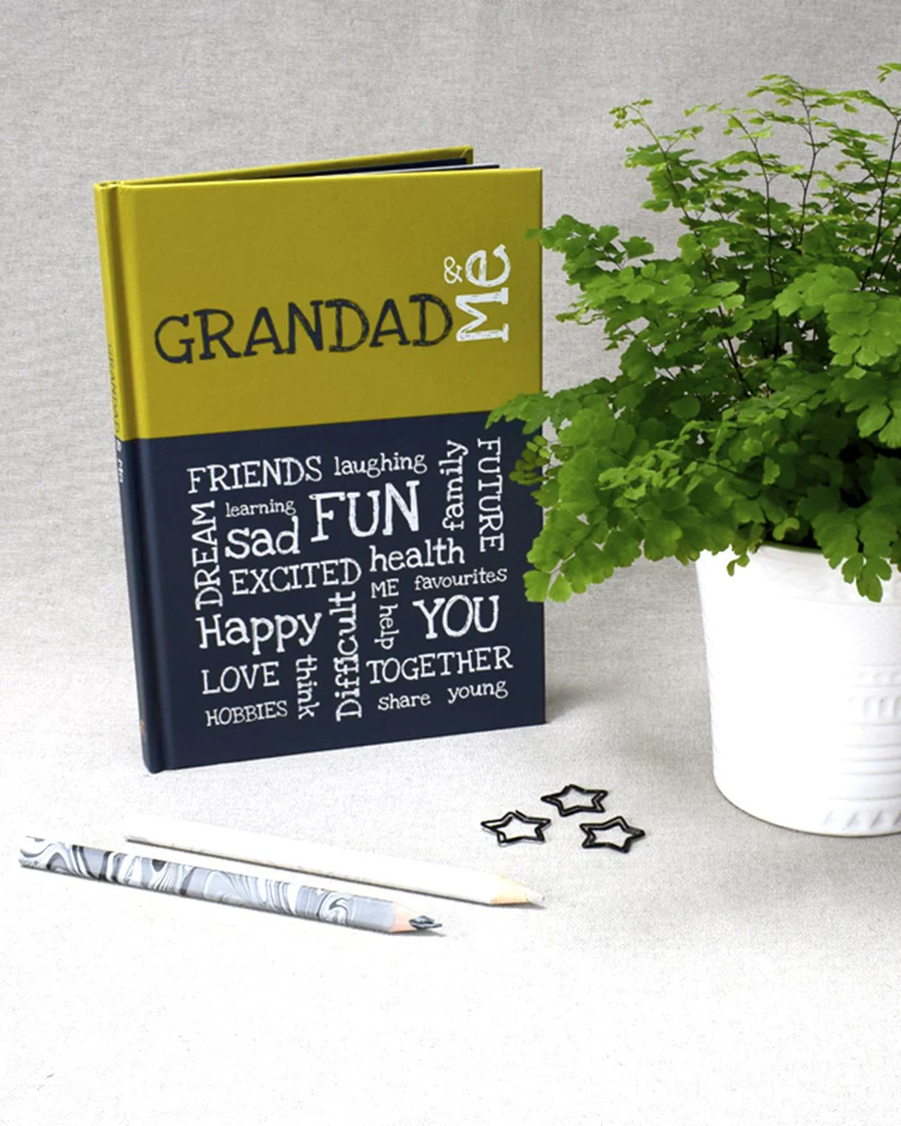 Memory Book Grandad & Me Journal Gift - Image 3