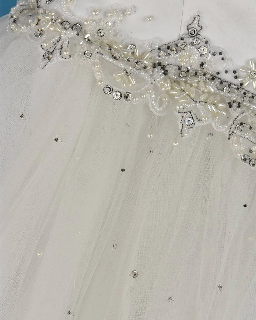 Mori Lee White Princess Wedding Dress Size 6 - Image 7