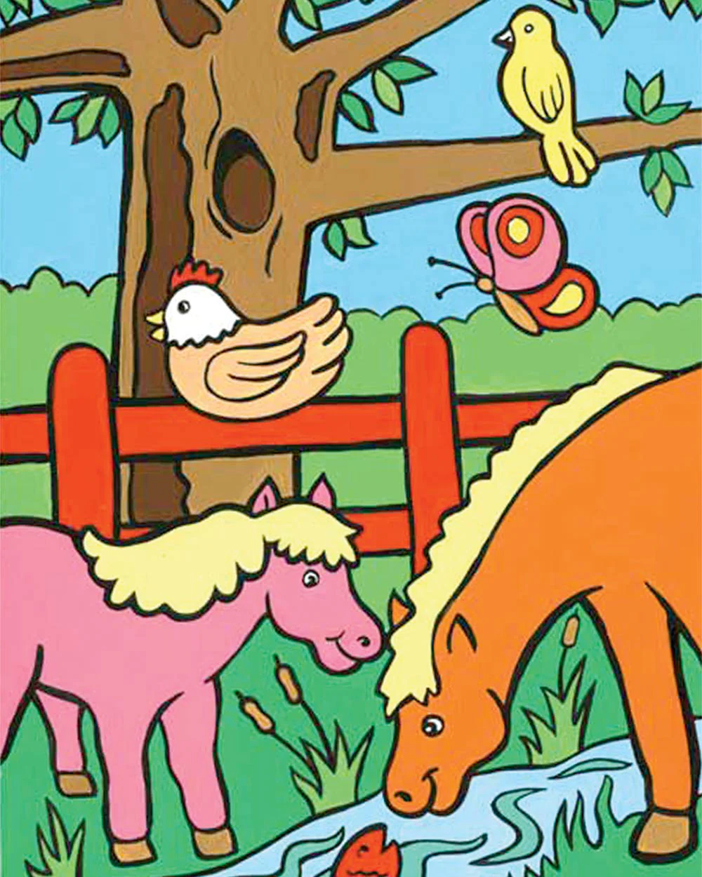 My First Paint By Number Kit Farm Animals Age 4+ - Image 2
