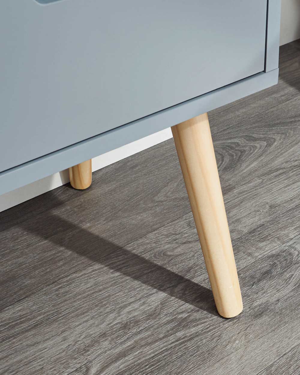 Nyborg 2 + 2 Drawer Chest Dark Grey - Image 7